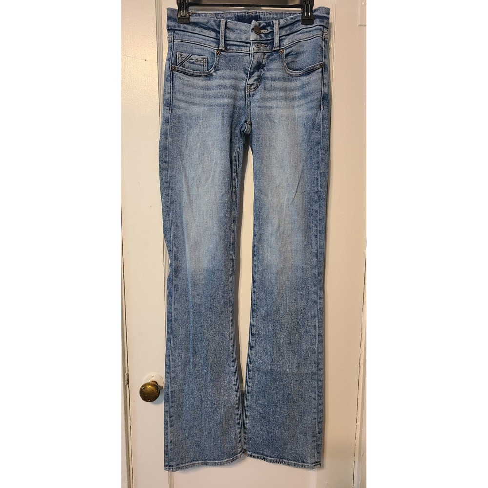 Buckle Black Fit No 53 Tailored Bootcut Jeans Light Wash 25x34 BBW3041L